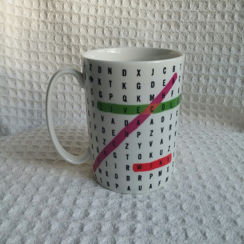 Kate Spade Lenox "Say The Word" Coffee/Tea Mug